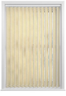 Amalfi, Pale Yellow - Vertical Blind